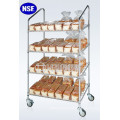 4 Tiers Bread Display Rack Shelving Manufacturer (CJ-A1205)